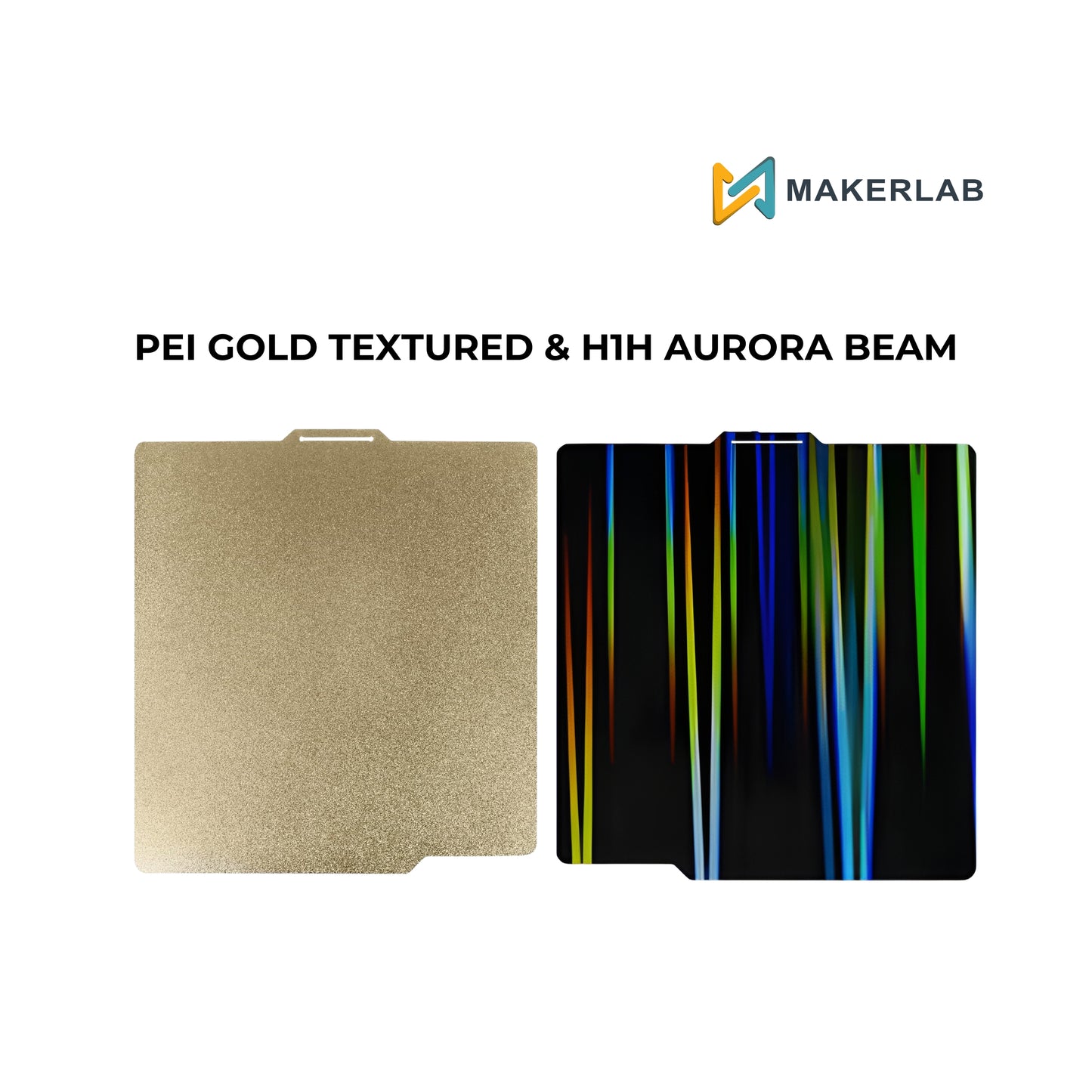 257*257mm Holographic Effect Sheet Plate for Bambu Lab P1, X1, A1 and Elegoo Centauri