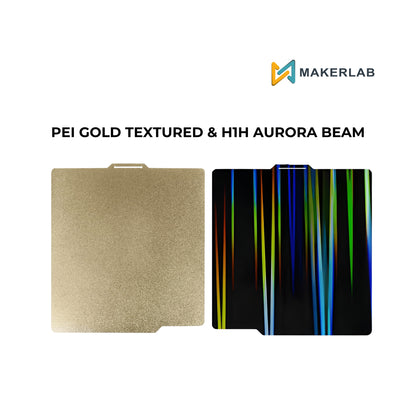 257*257mm Holographic Effect Sheet Plate for Bambu Lab P1, X1, A1 and Elegoo Centauri