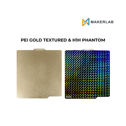 257*257mm Holographic Effect Sheet Plate for Bambu Lab P1, X1, A1 and Elegoo Centauri