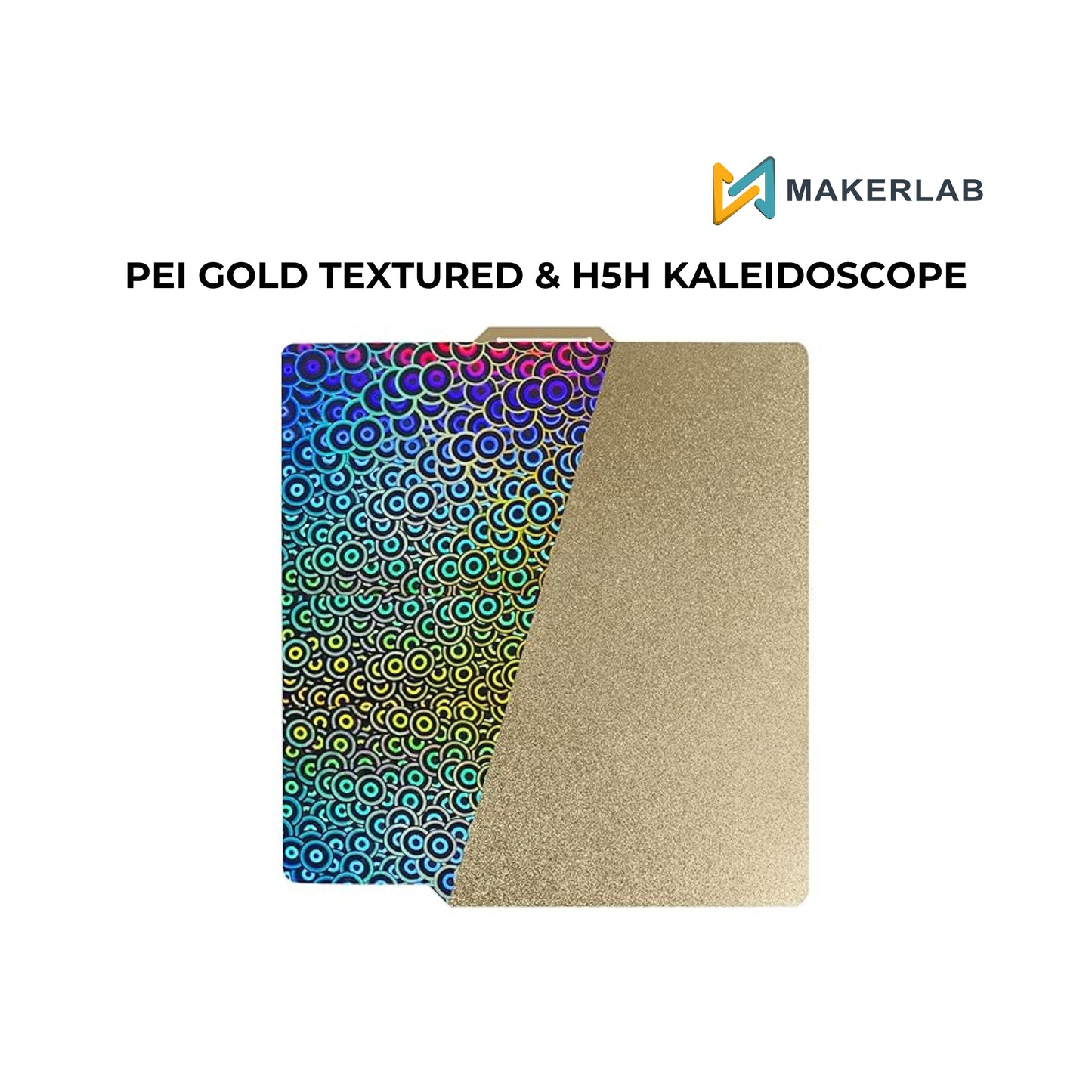 257*257mm Holographic Effect Sheet Plate for Bambu Lab P1, X1, A1 and Elegoo Centauri