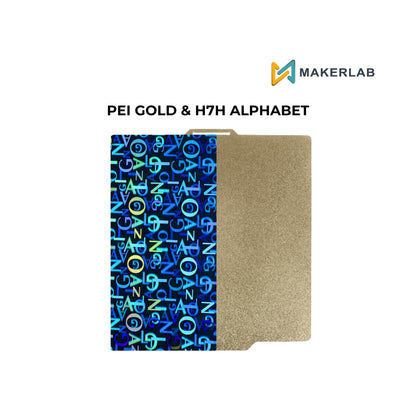 257*257mm Holographic Effect Sheet Plate for Bambu Lab P1, X1, A1 and Elegoo Centauri