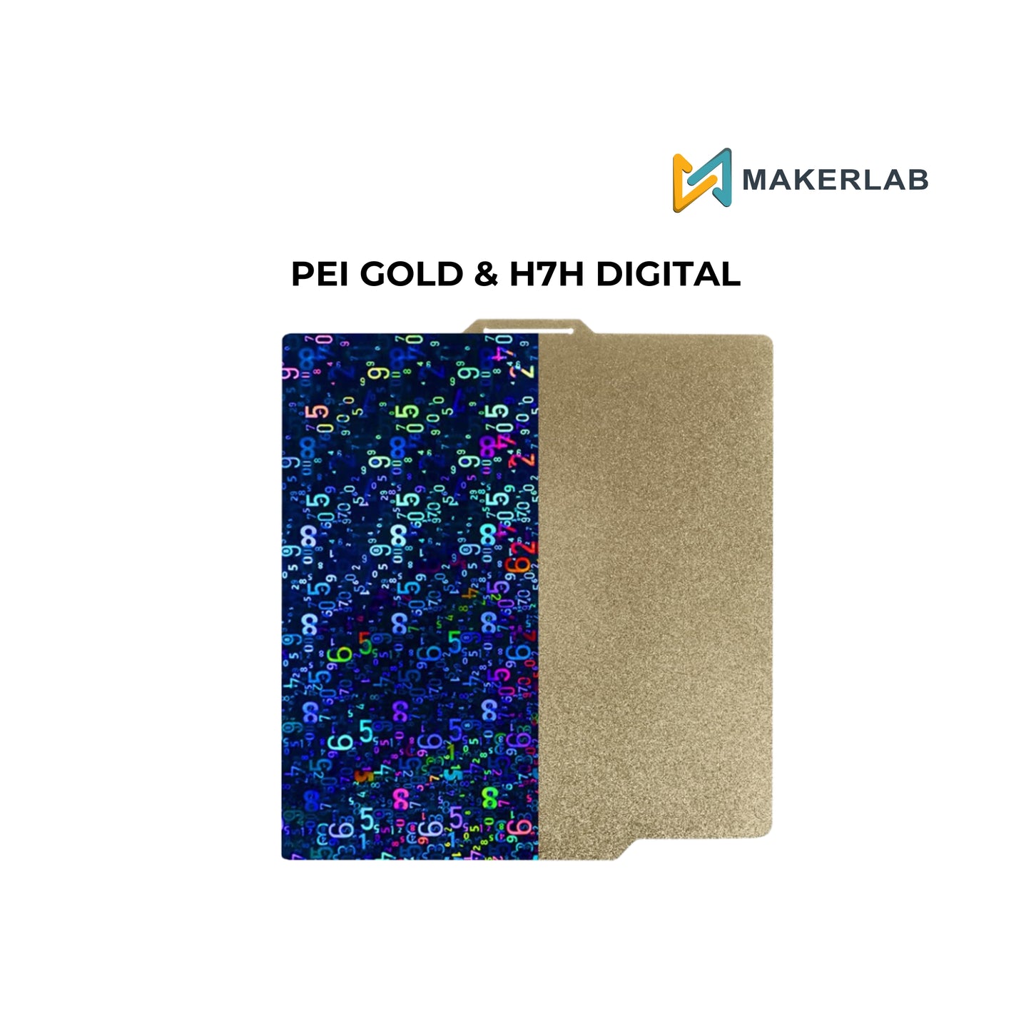 257*257mm Holographic Effect Sheet Plate for Bambu Lab P1, X1, A1 and Elegoo Centauri