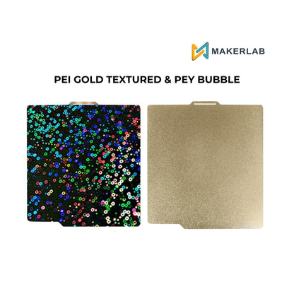 257*257mm Holographic Effect Sheet Plate for Bambu Lab P1, X1, A1 and Elegoo Centauri