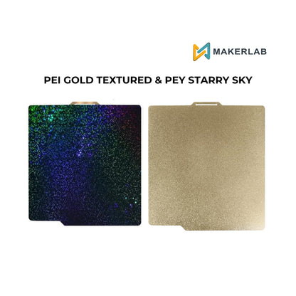257*257mm Holographic Effect Sheet Plate for Bambu Lab P1, X1, A1 and Elegoo Centauri