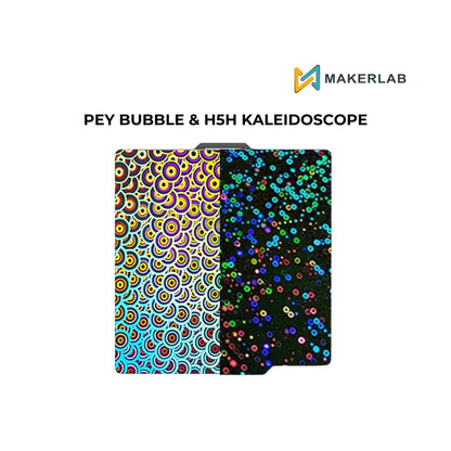 257*257mm Holographic Effect Sheet Plate for Bambu Lab P1, X1, A1 and Elegoo Centauri