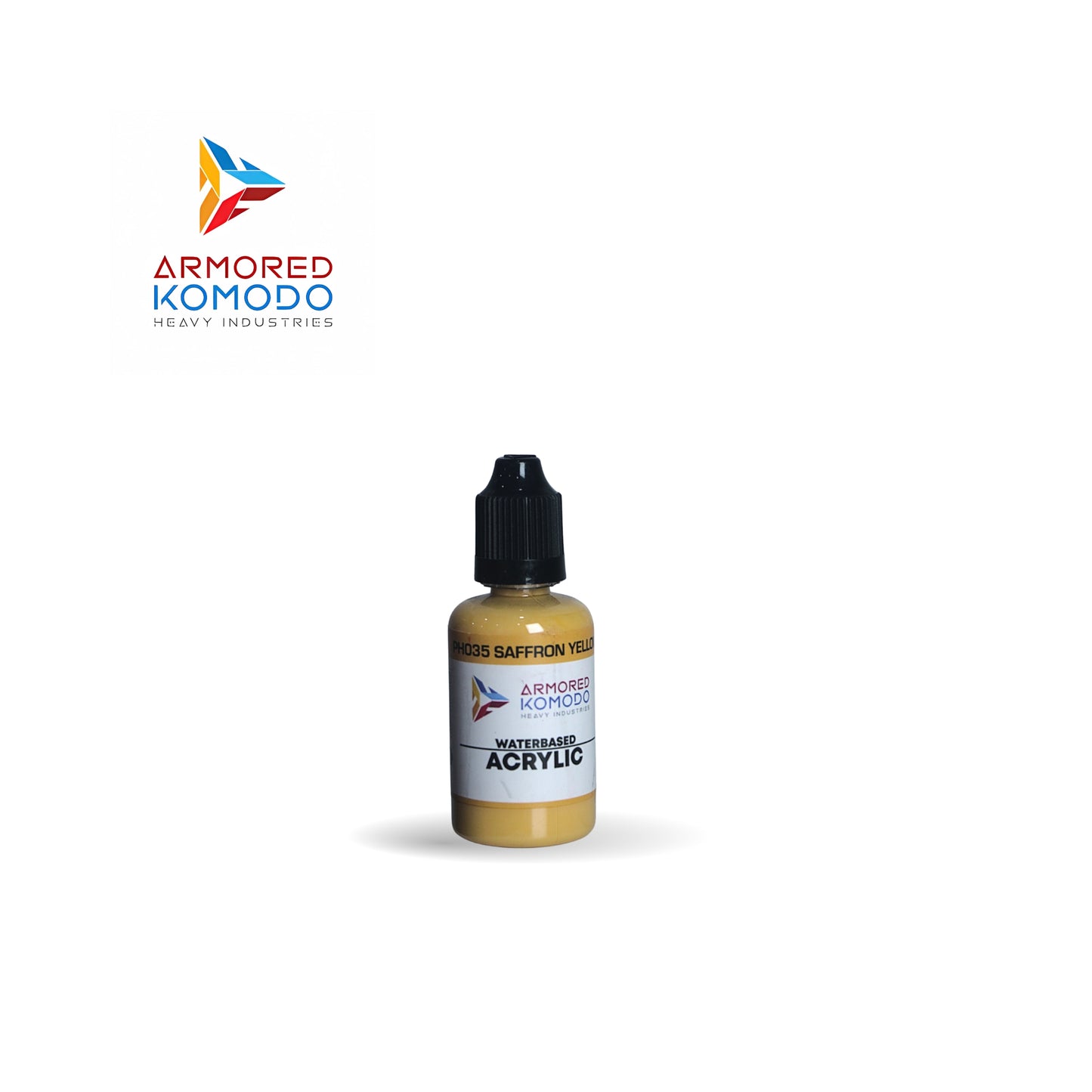 Arkom Waterbased Acrylic Saffron Yellow 30 ml PH035