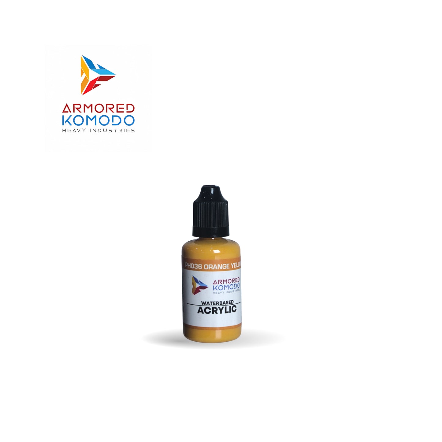 Arkom Waterbased Acrylic Orange Yellow 30 ml PH036