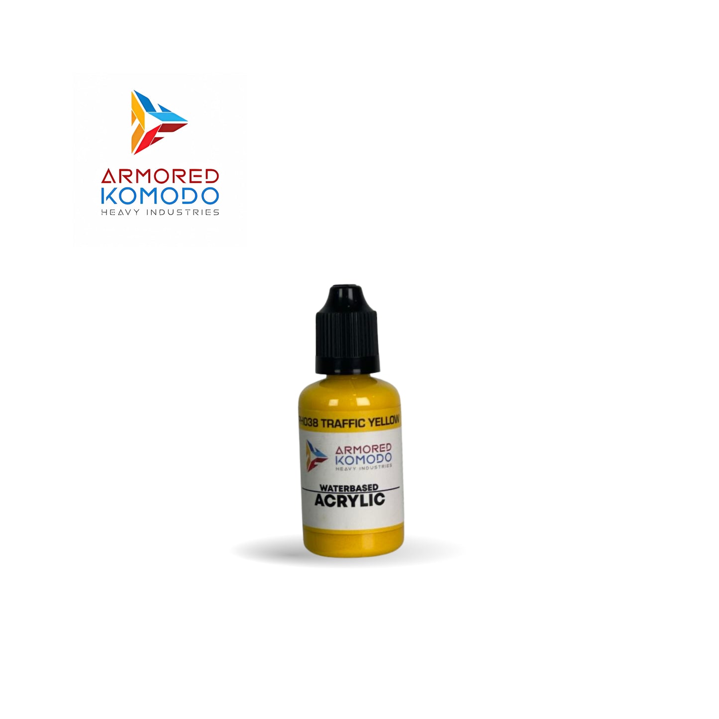 Arkom Waterbased Acrylic Traffic Yellow 30 ml PH038