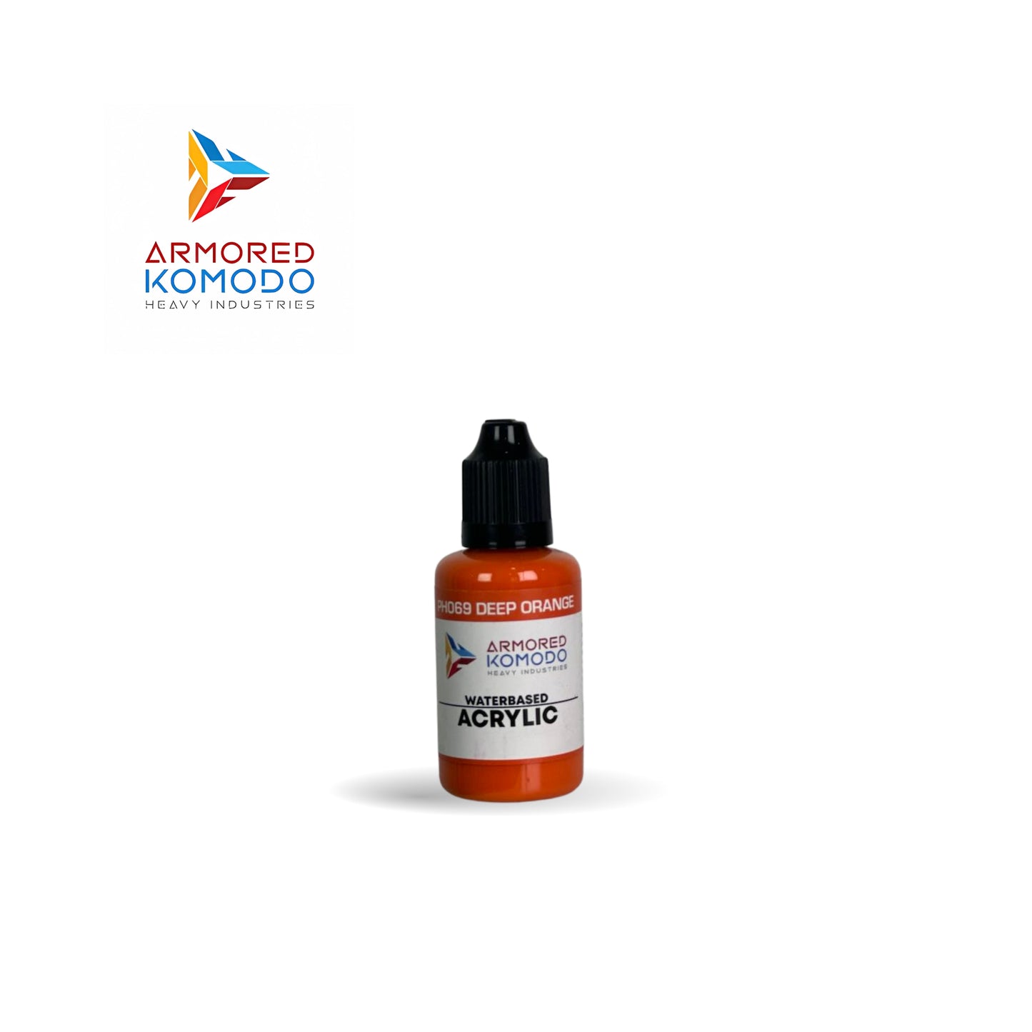 Arkom Waterbased Acrylic Deep Orange 30 ml PH069