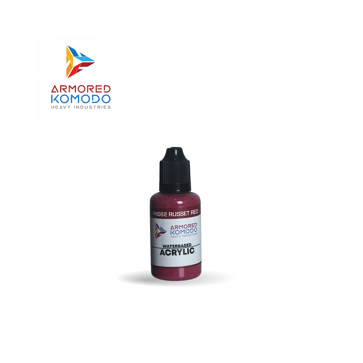 Arkom Waterbased Acrylic Russet Red 30 ml PH082