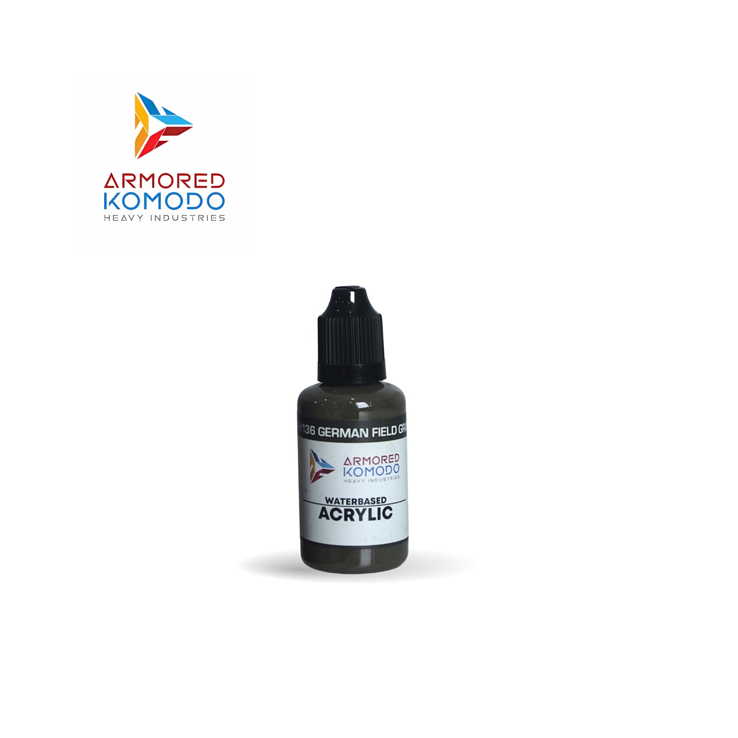 Arkom Waterbased Acrylic German Field Gray 30 ml PH136