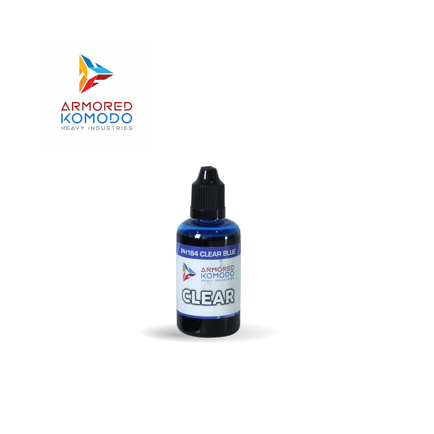 Arkom Lacquer Clear Blue 50ml PH184
