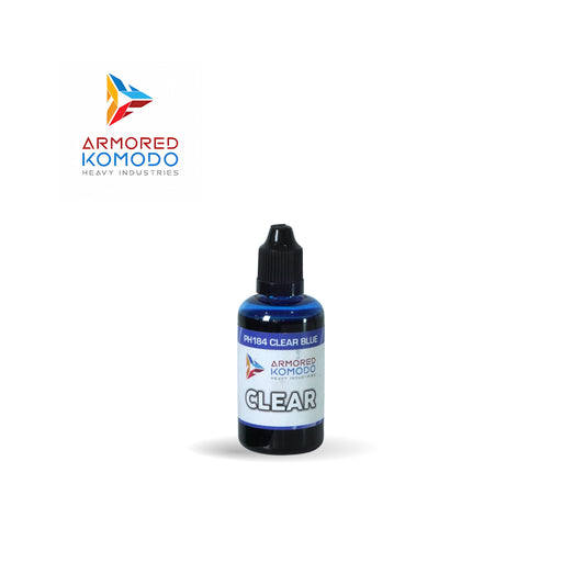 Arkom Lacquer Clear Blue 50ml PH184