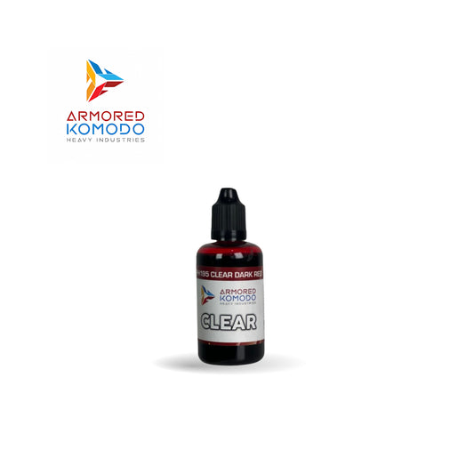 Arkom Lacquer Clear Dark Red 50ml PH195