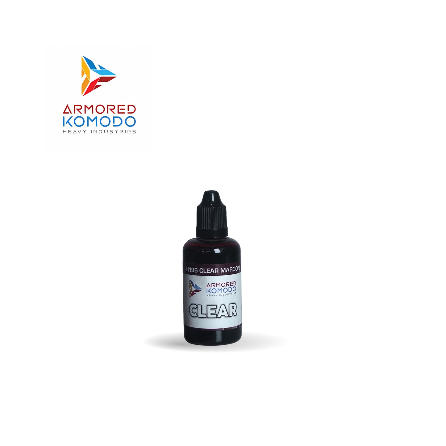 Arkom Lacquer Clear Maroon 50ml PH196