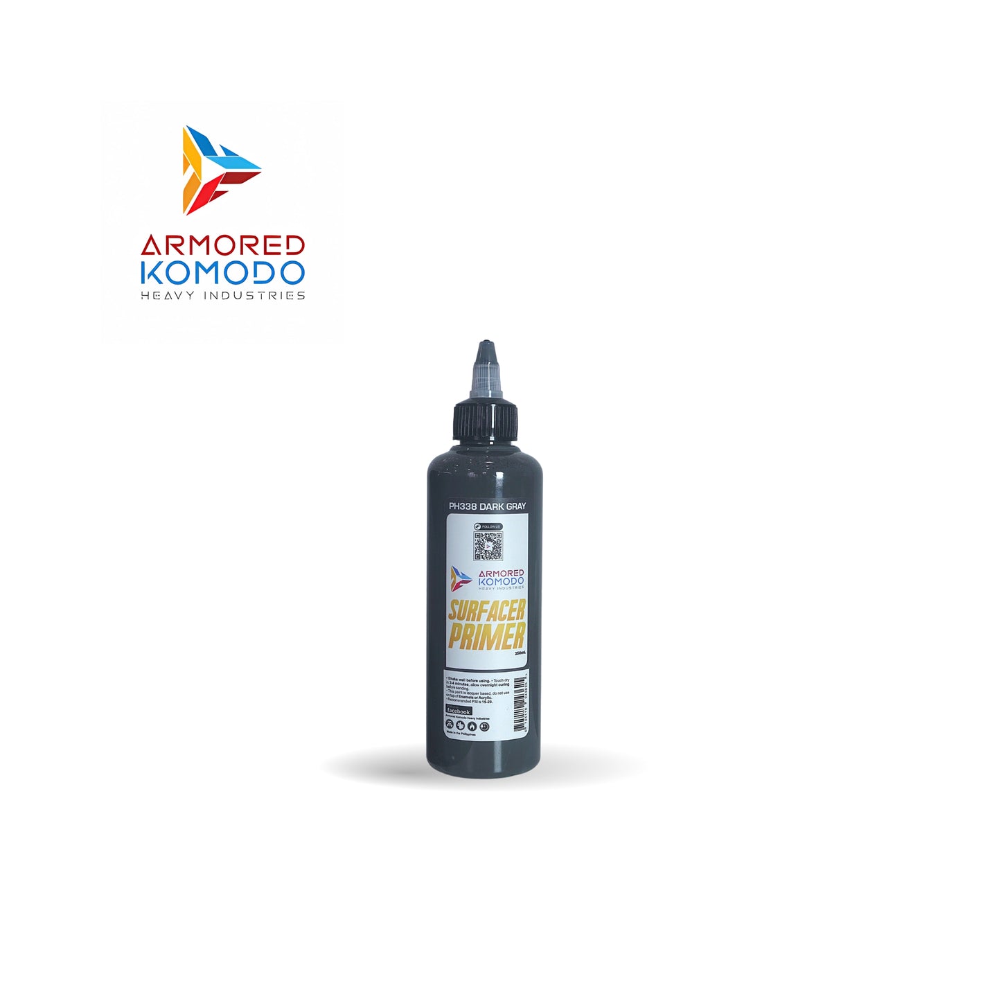 Arkom Lacquer Primer Dark Gray Big 250ml PH338