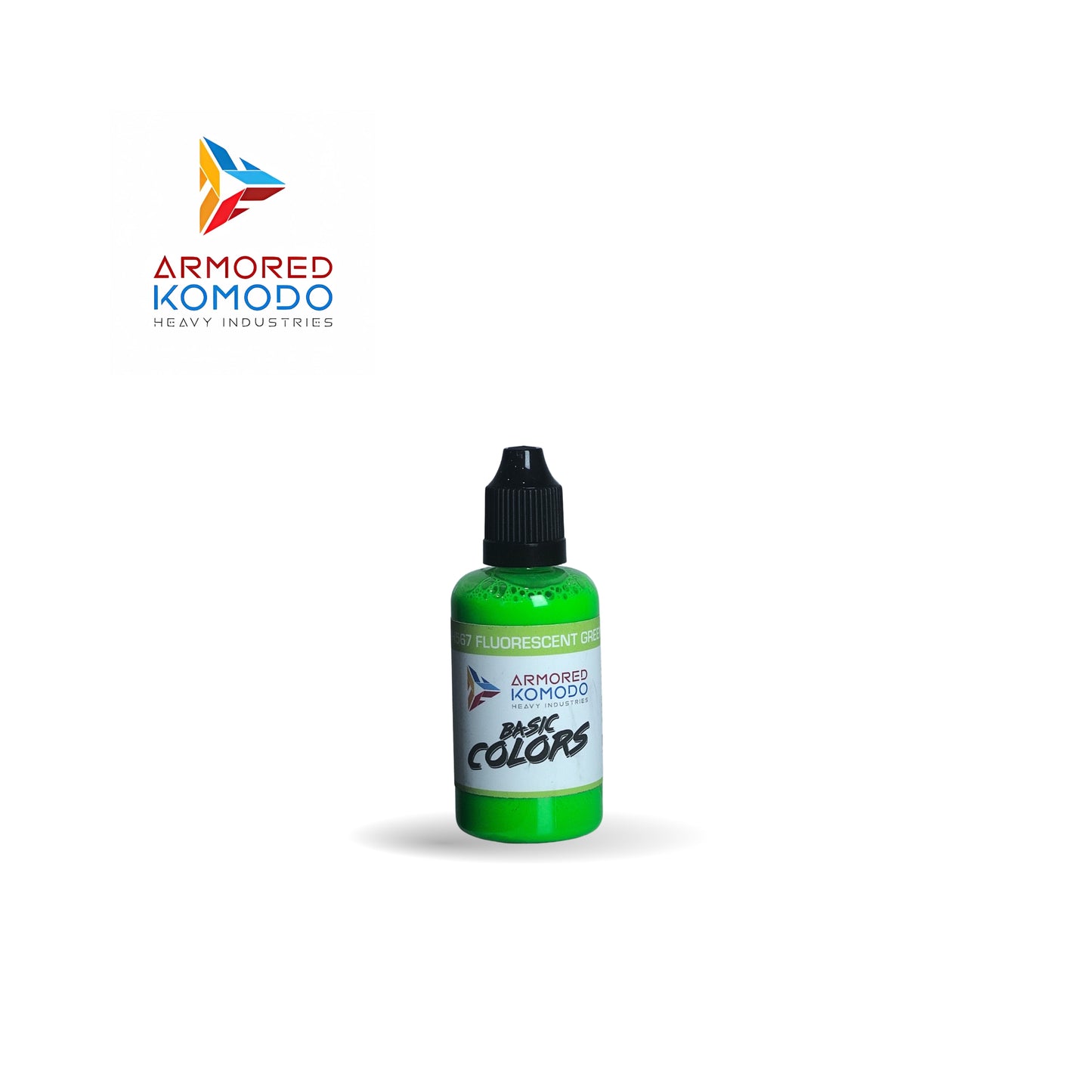 Arkom Lacquer Fluorescent Green 50ml PH567