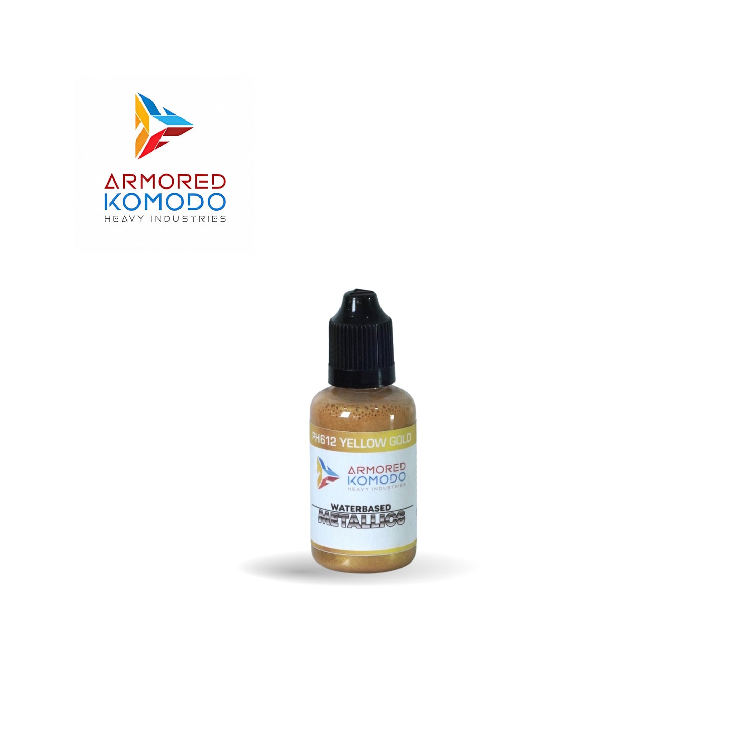 Arkom Waterbased Acrylic Yellow Gold 30 ml PH612