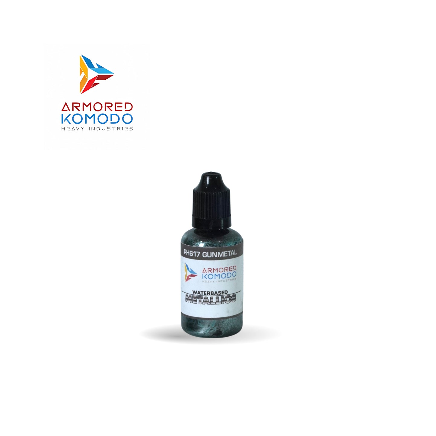 Arkom Waterbased Acrylic Gunmetal 30 ml PH617