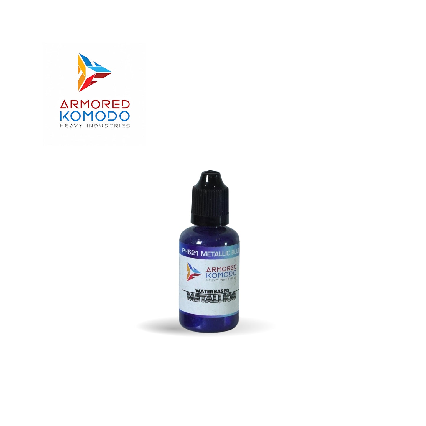 Arkom Waterbased Acrylic Metallic Blue 30 ml PH621