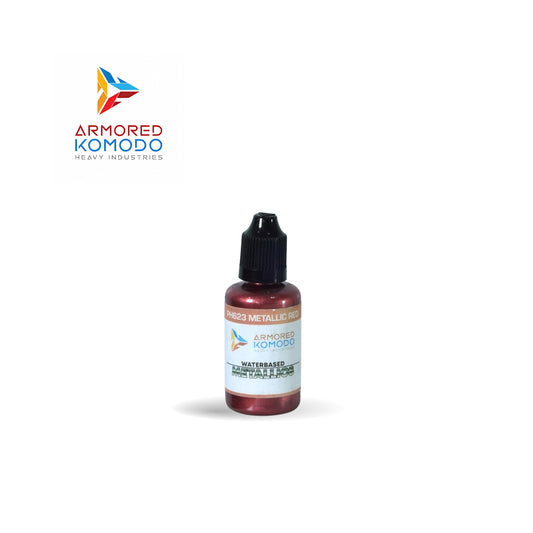 Arkom Waterbased Acrylic Metallic Red 30 ml PH623