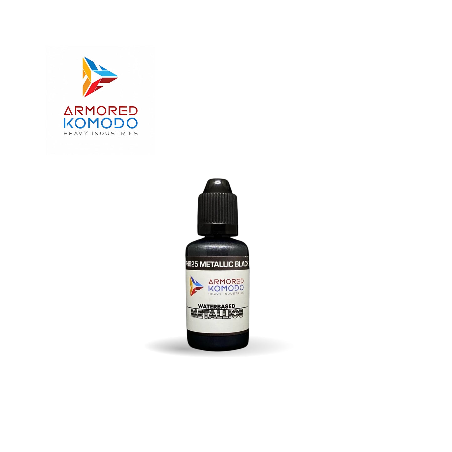 Arkom Waterbased Acrylic Metallic Black 30 ml PH625