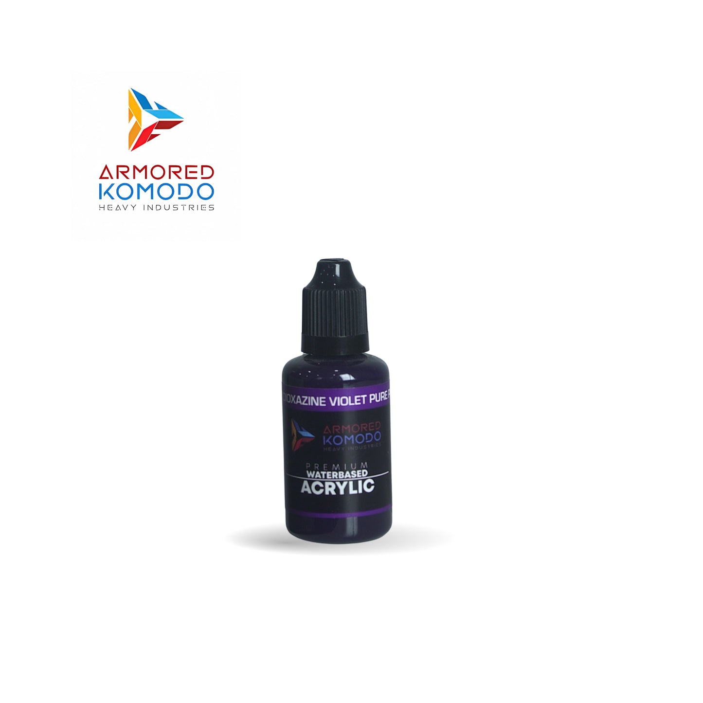 Arkom Waterbased Acrylic PV23 Dioxazine Violet Pure Pigment 30 ml PH737