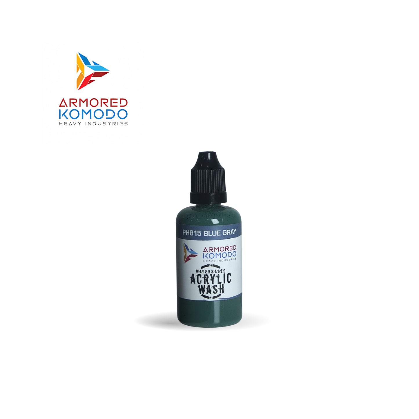 Arkom Waterbased Acrylic Blue Gray Regular Wash 50ml PH815