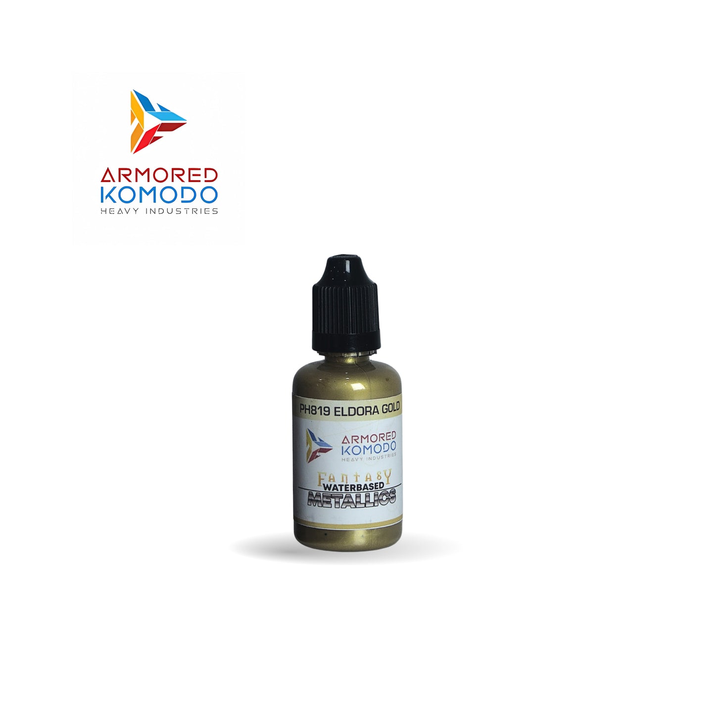 Arkom Waterbased Acrylic Eldora Gold Fantasy Metallics 30 ml PH819