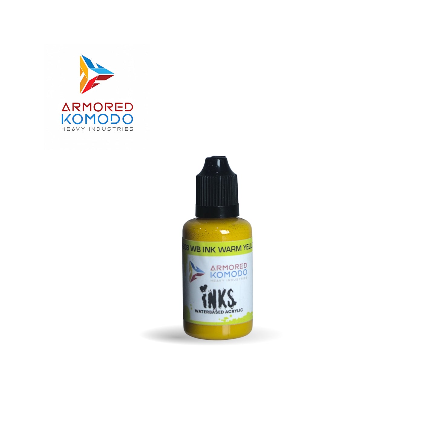 Arkom Waterbased Acrylic Ink Warm Yellow 30 ml PH908