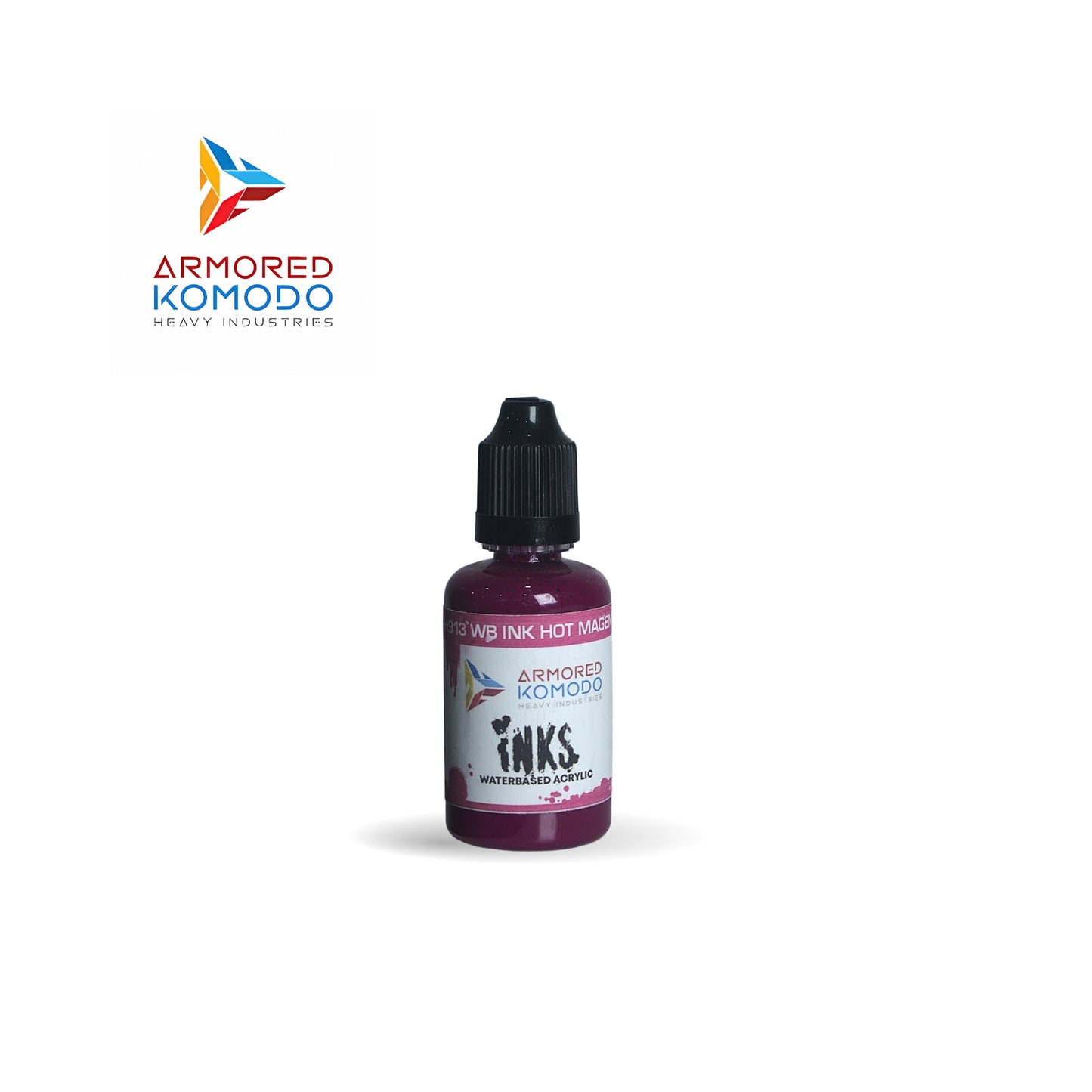 Arkom Waterbased Acrylic Ink Hot Magenta 30 ml PH913