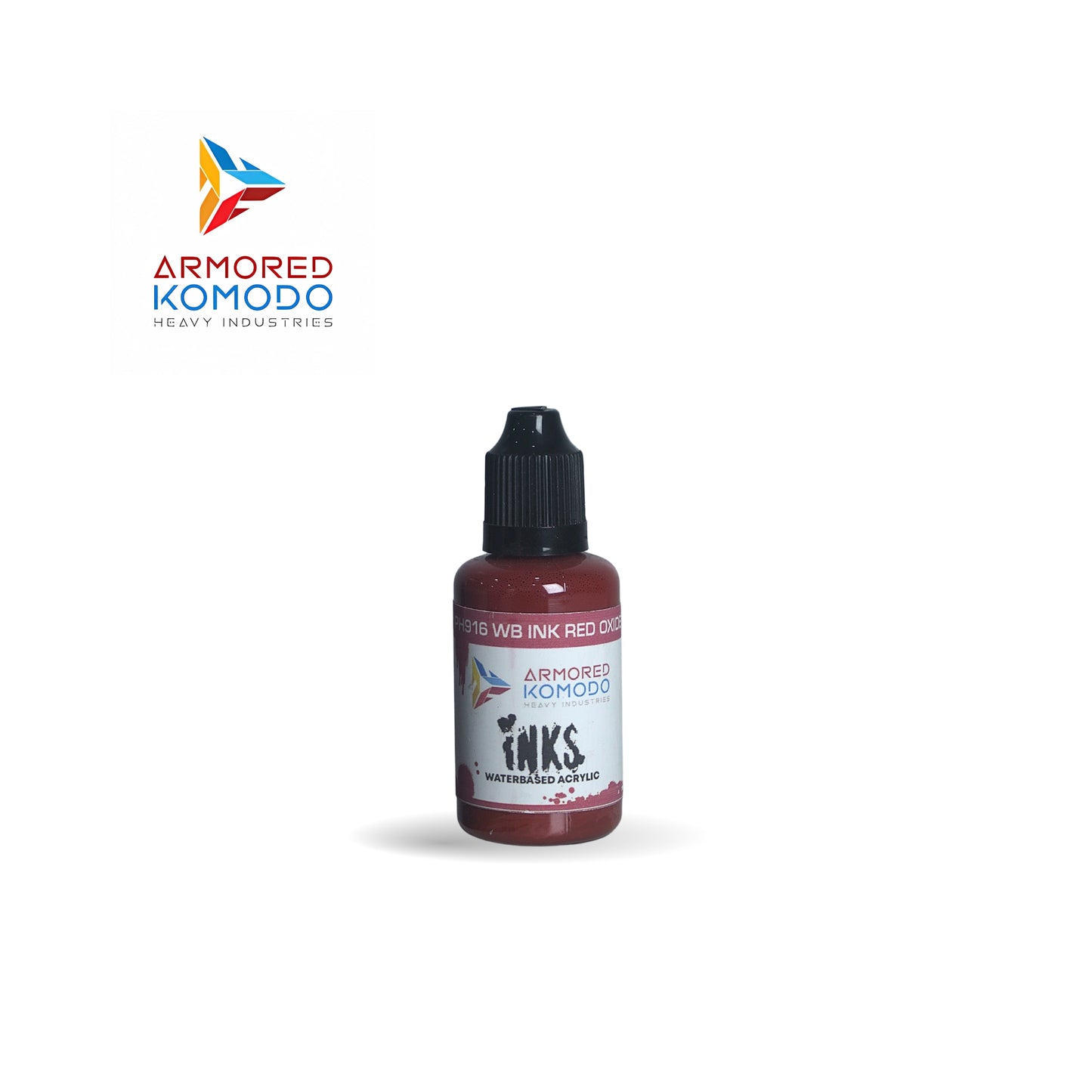 Arkom Waterbased Acrylic Ink Red Oxide 30 ml PH916