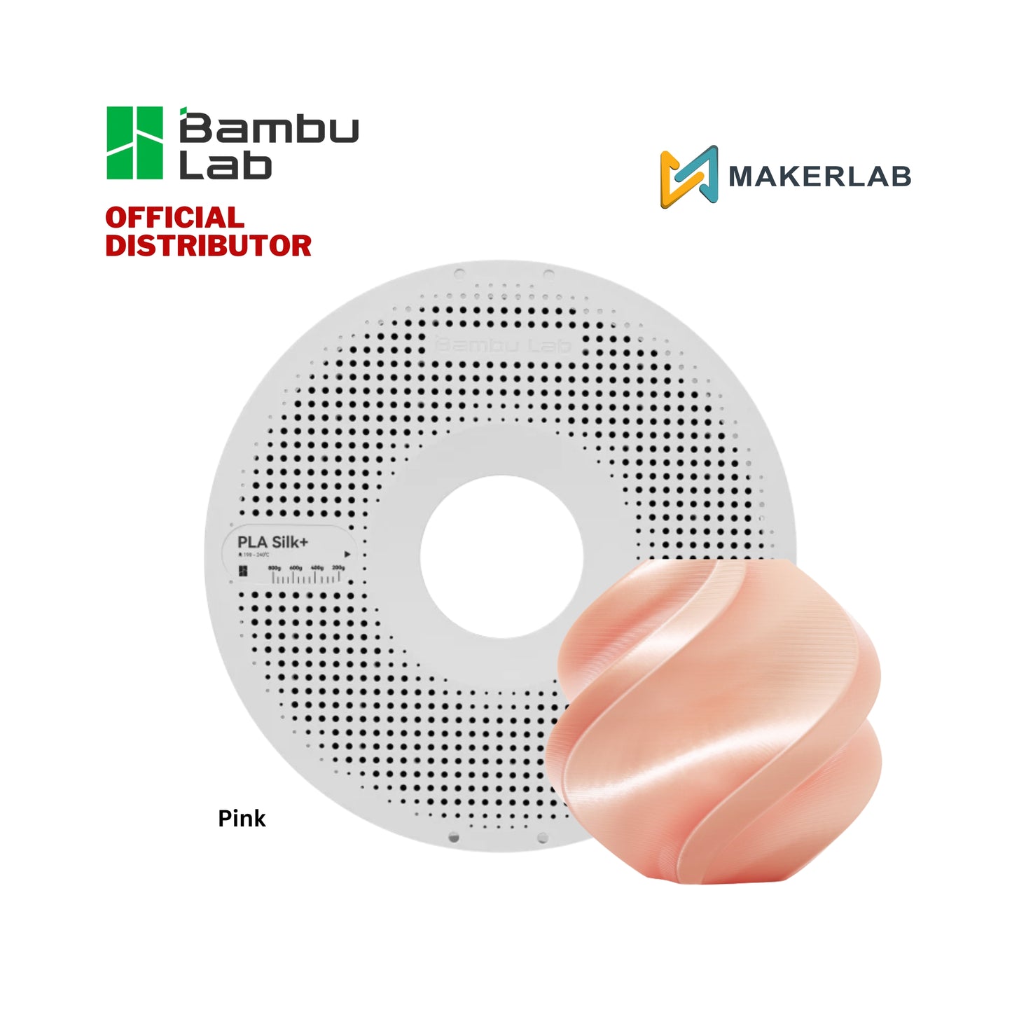 Bambu Lab PLA Silk+ Filament
