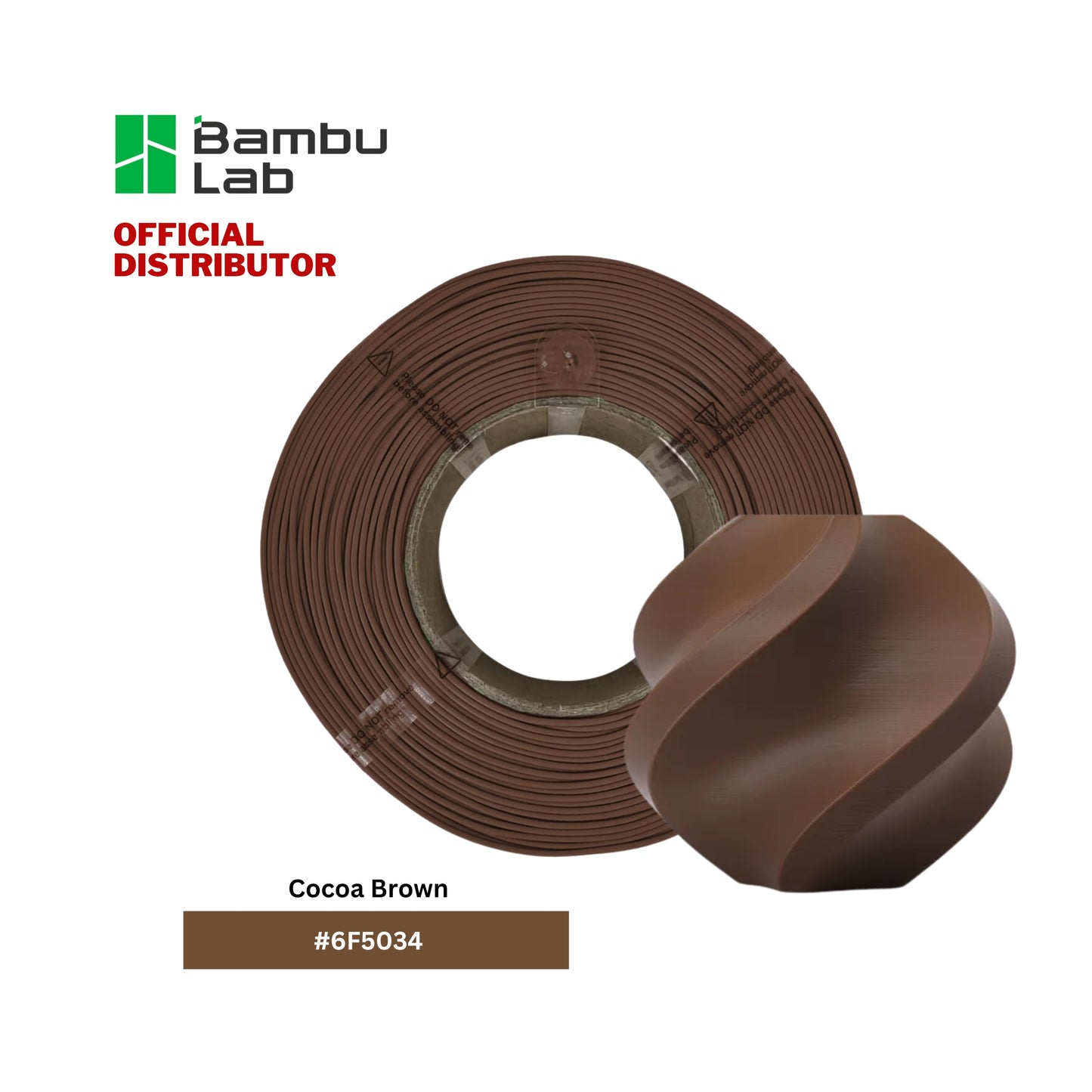 Bambu Lab PLA Basic Refill Filament