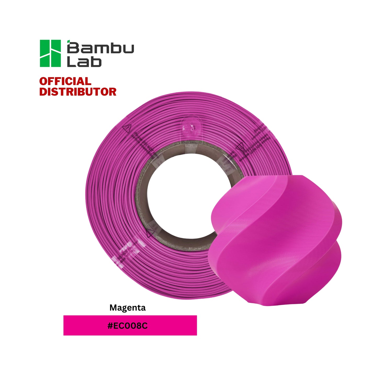 Bambu Lab PLA Basic Refill Filament
