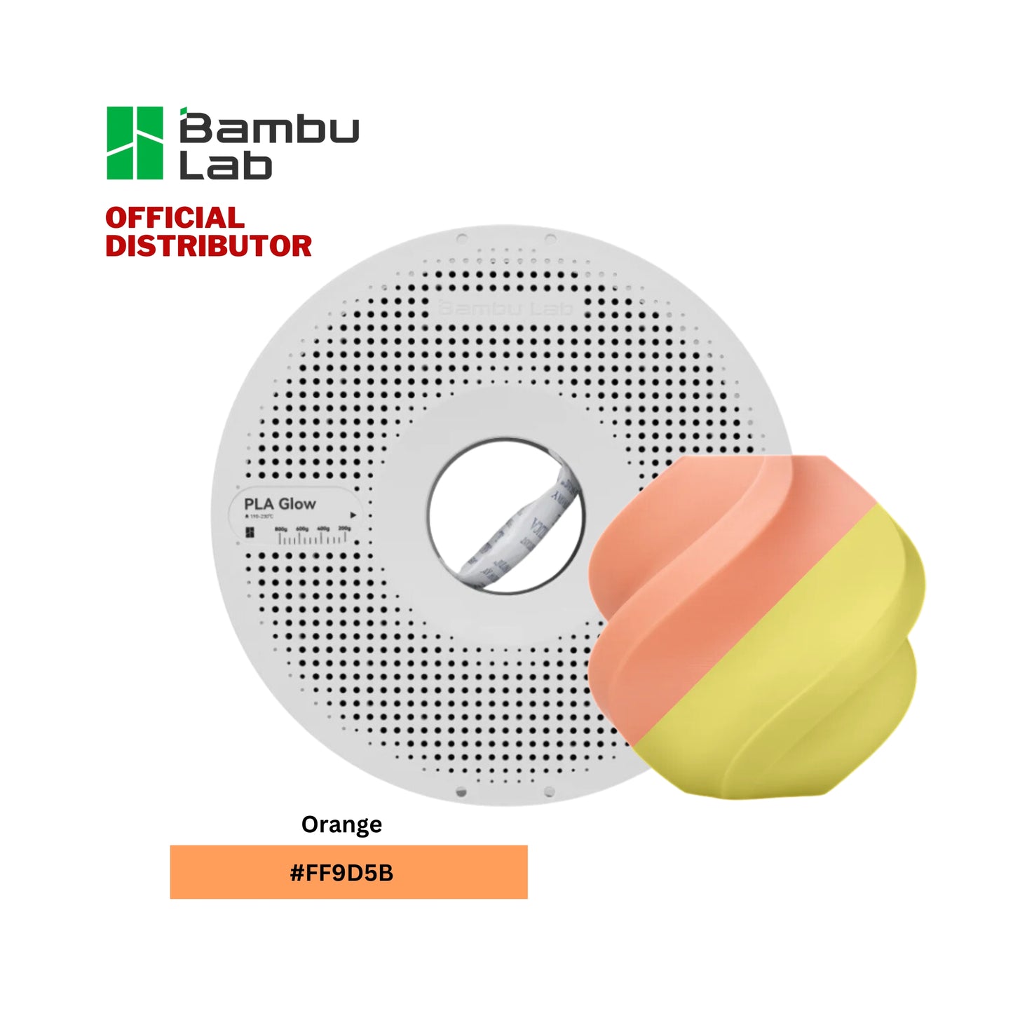 Bambu Lab PLA Glow Filament