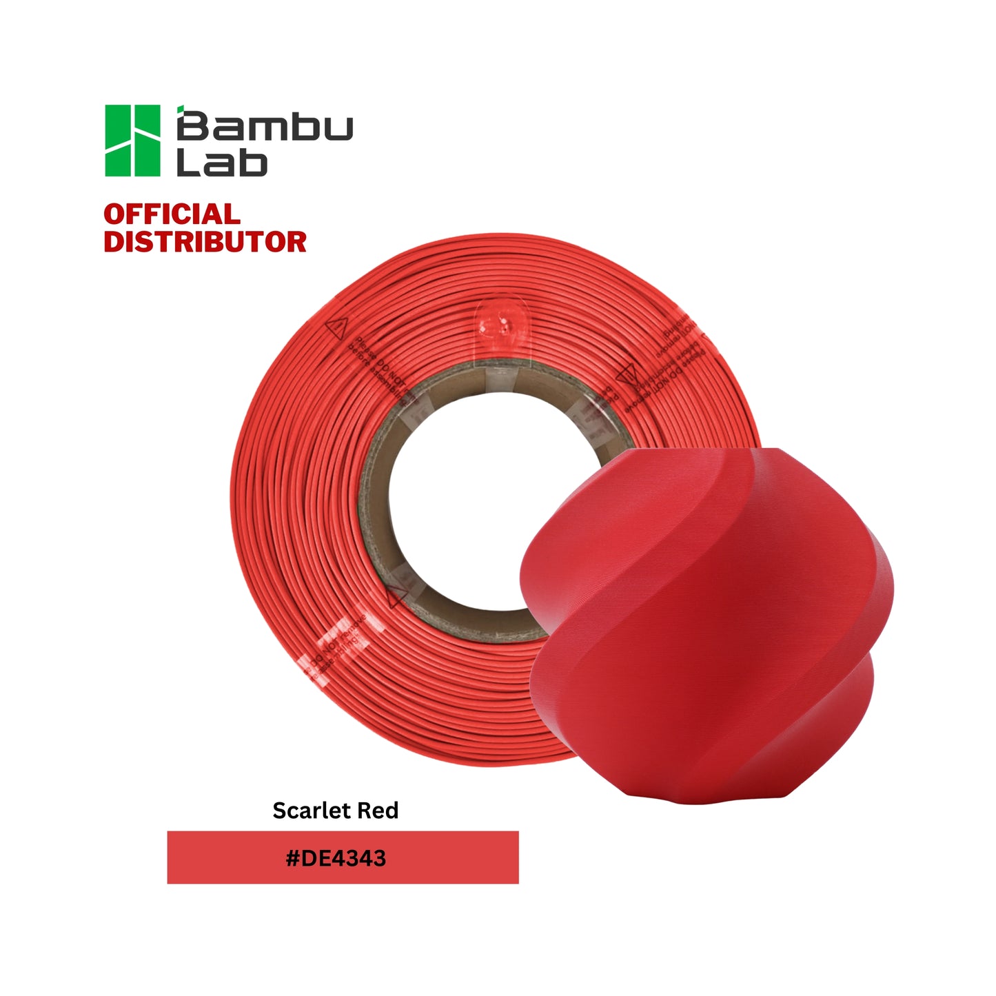 Bambu Lab PLA Matte Refill Filament