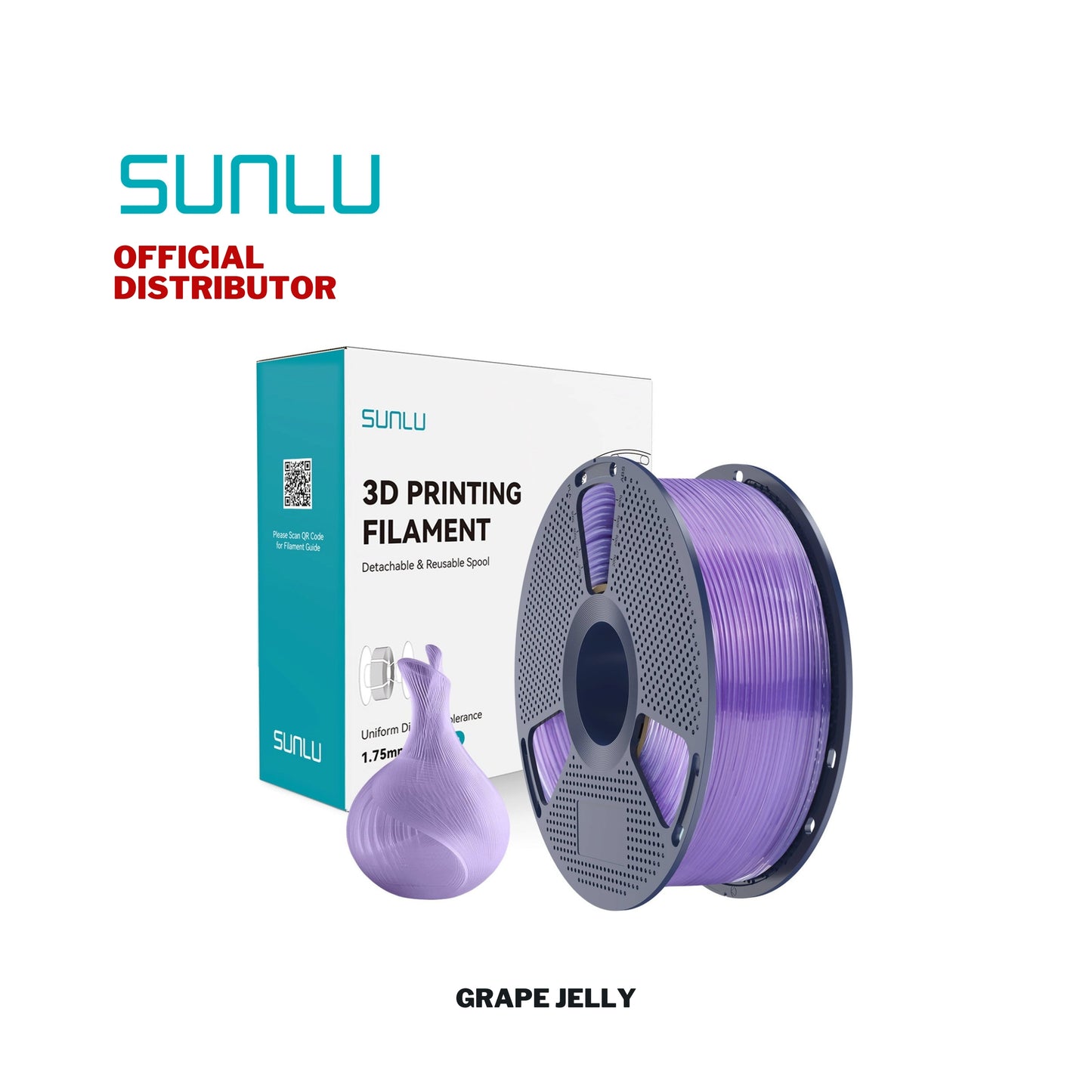 Sunlu PLA Transparent Filament