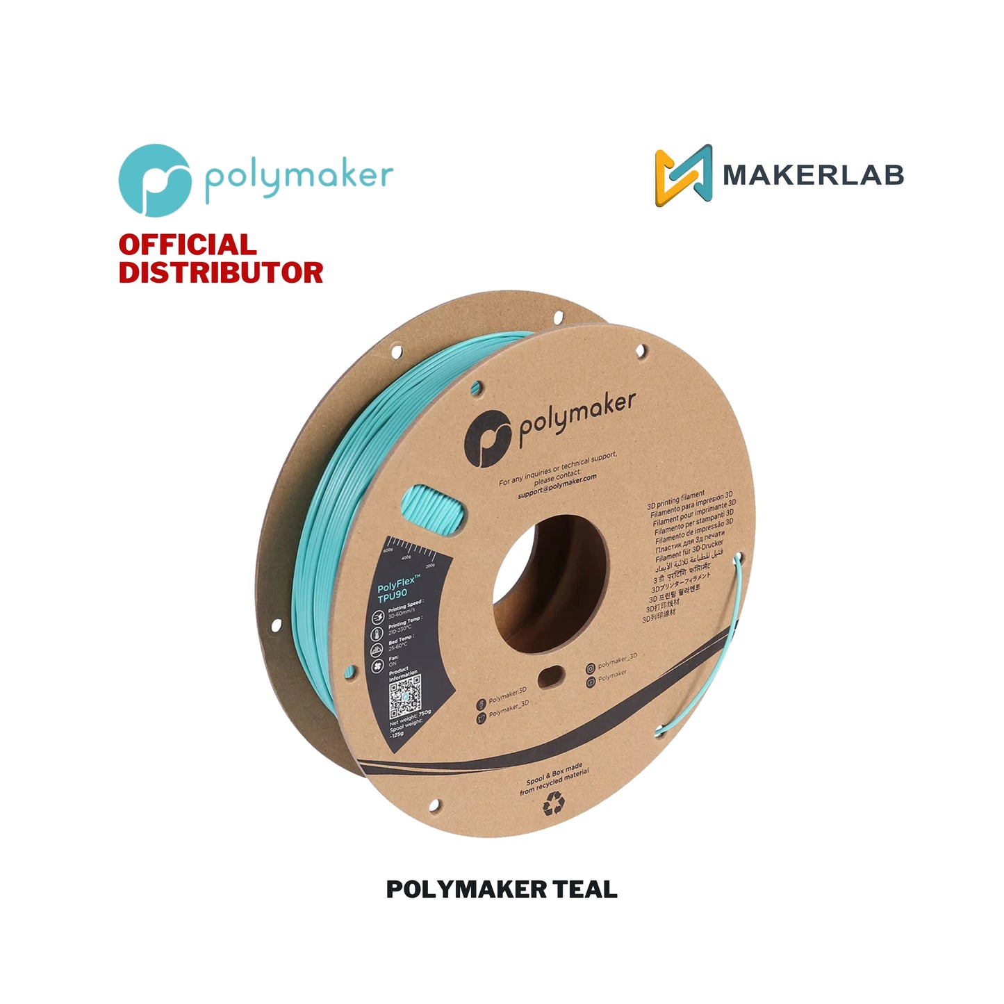 Polymaker PolyFlex TPU90 Filament