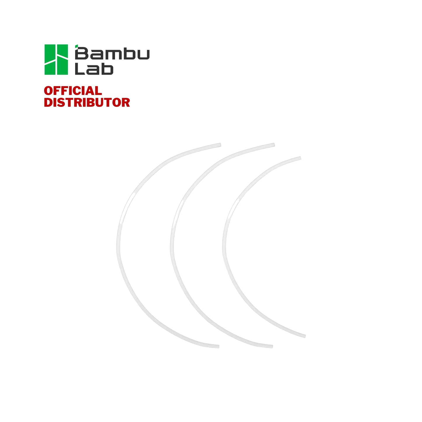 Bambu Lab PTFE Tube (3pcs) compatible with X1 and P1S series