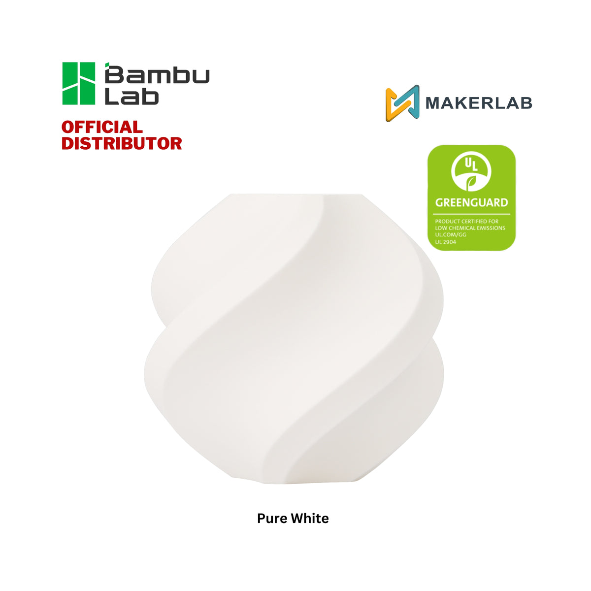 Bambu Lab PLA Pure Refilament
