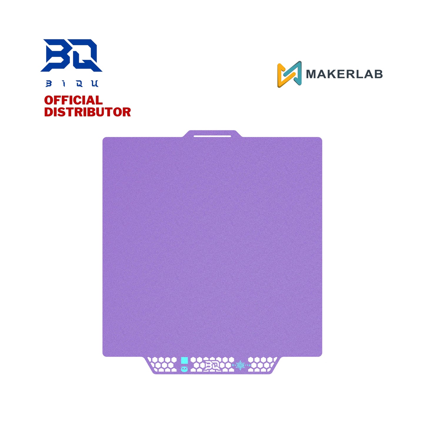 BIQU 256x256mm Build Plate Glacier for X1/P1/A1