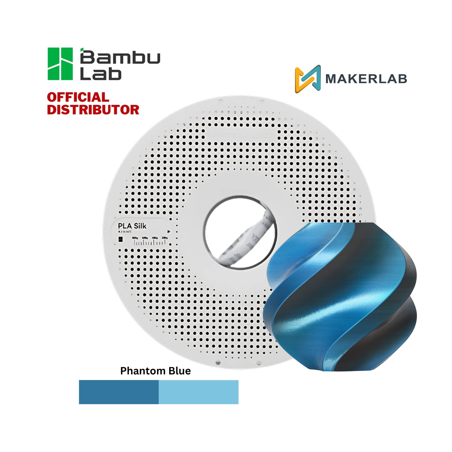 Bambu Lab PLA Silk Filament