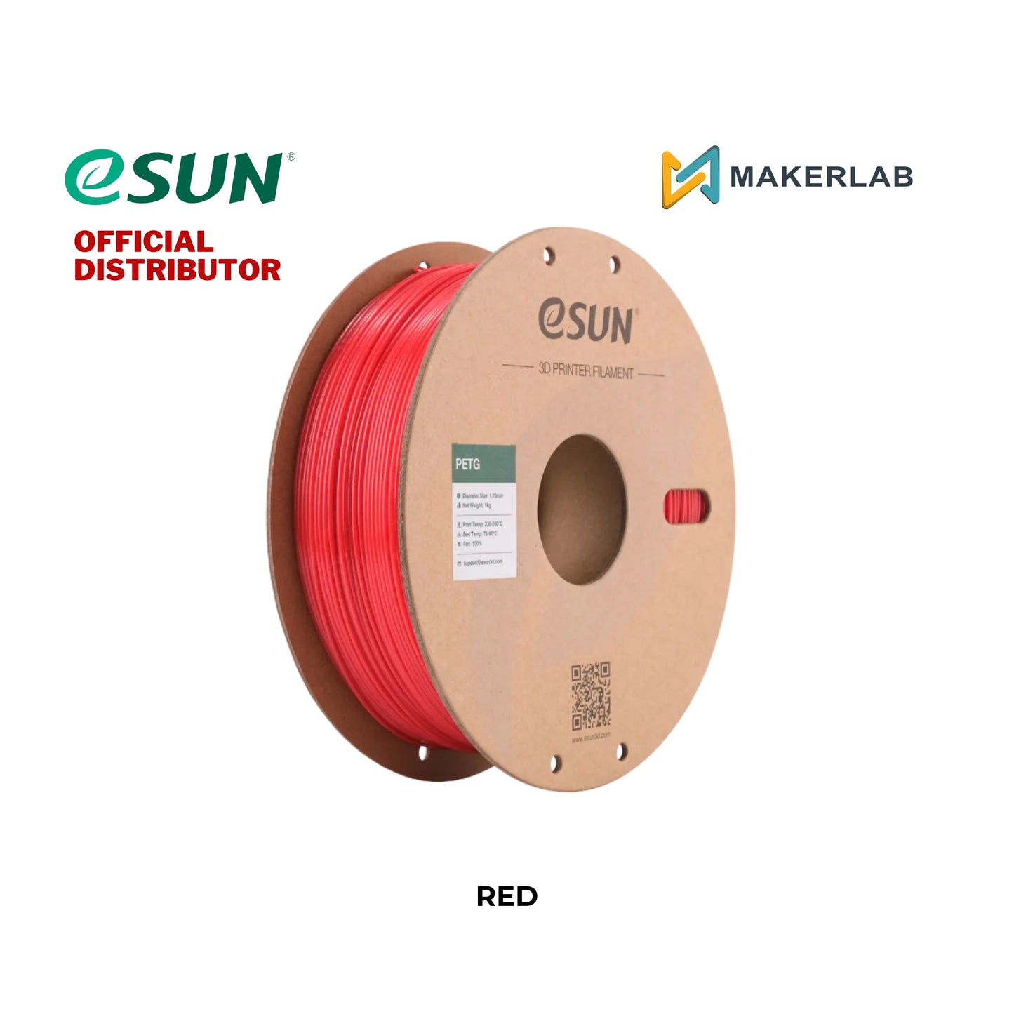 eSUN PETG 3D Printer Filament 1.75mm 1KG