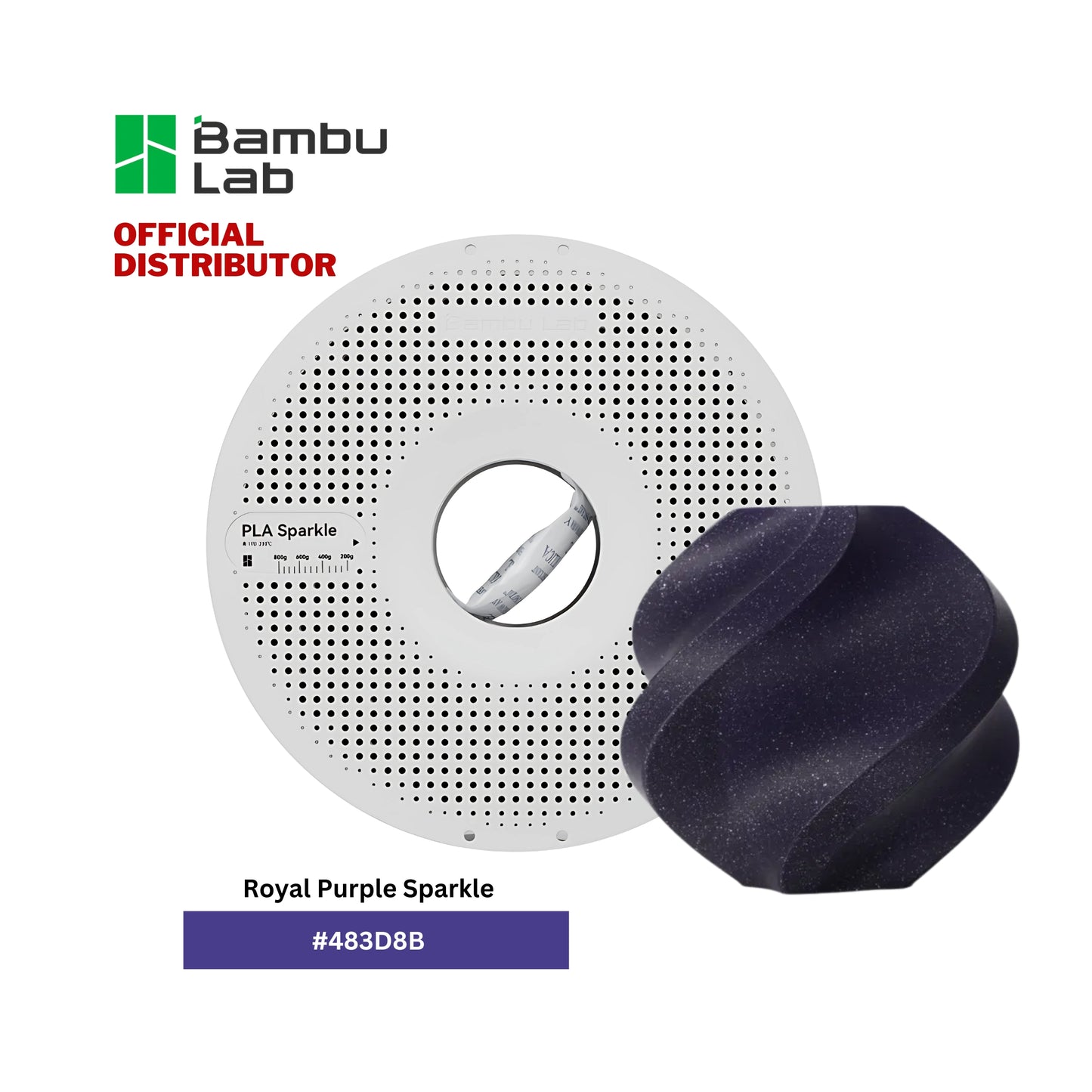 Bambu Lab PLA Sparkle Filament