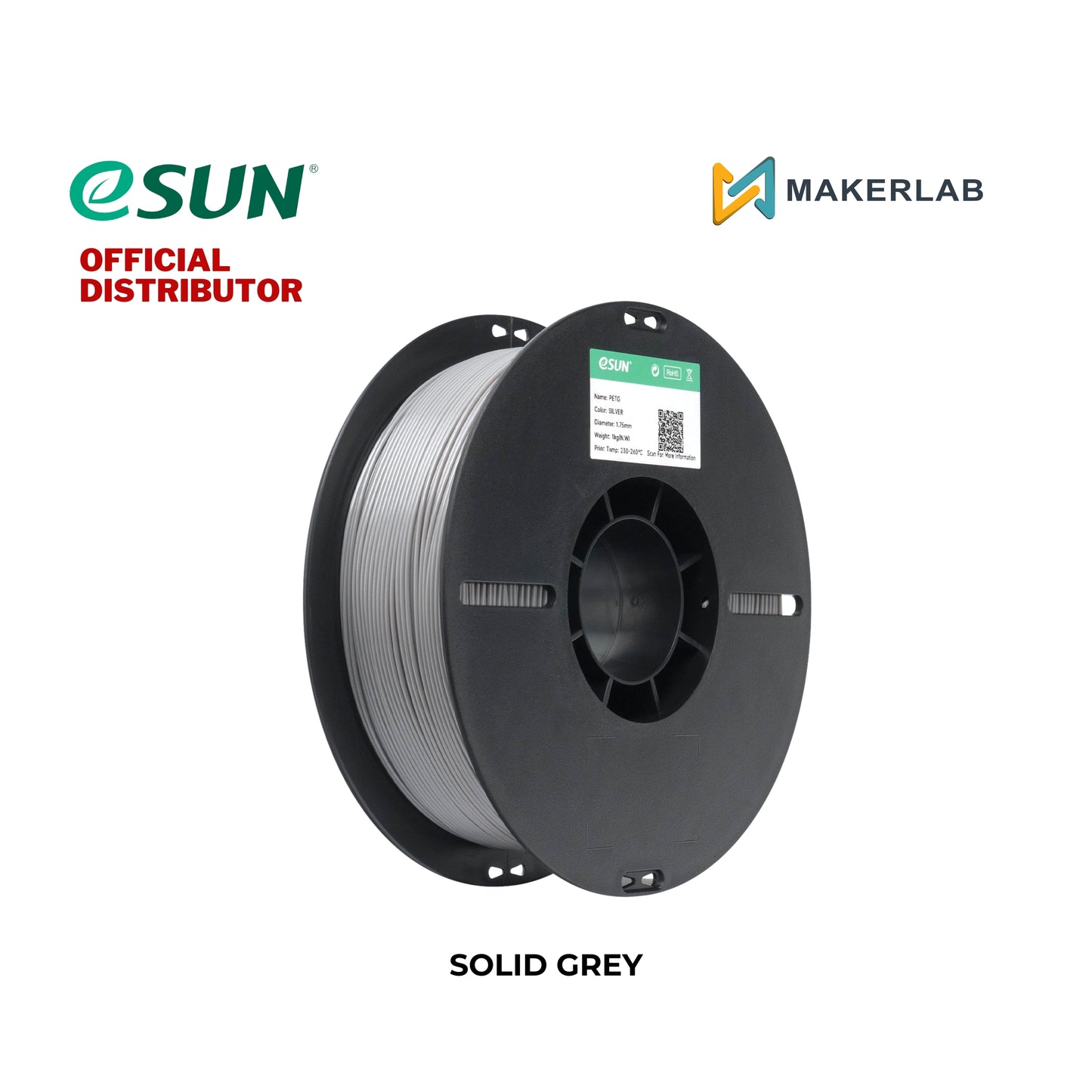 eSUN PETG 3D Printer Filament 1.75mm 1KG