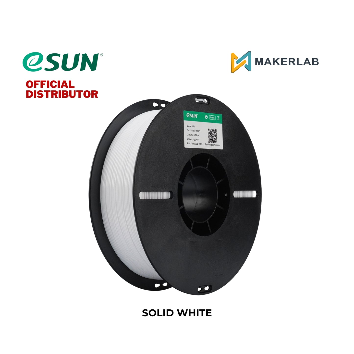 eSUN PETG 3D Printer Filament 1.75mm 1KG