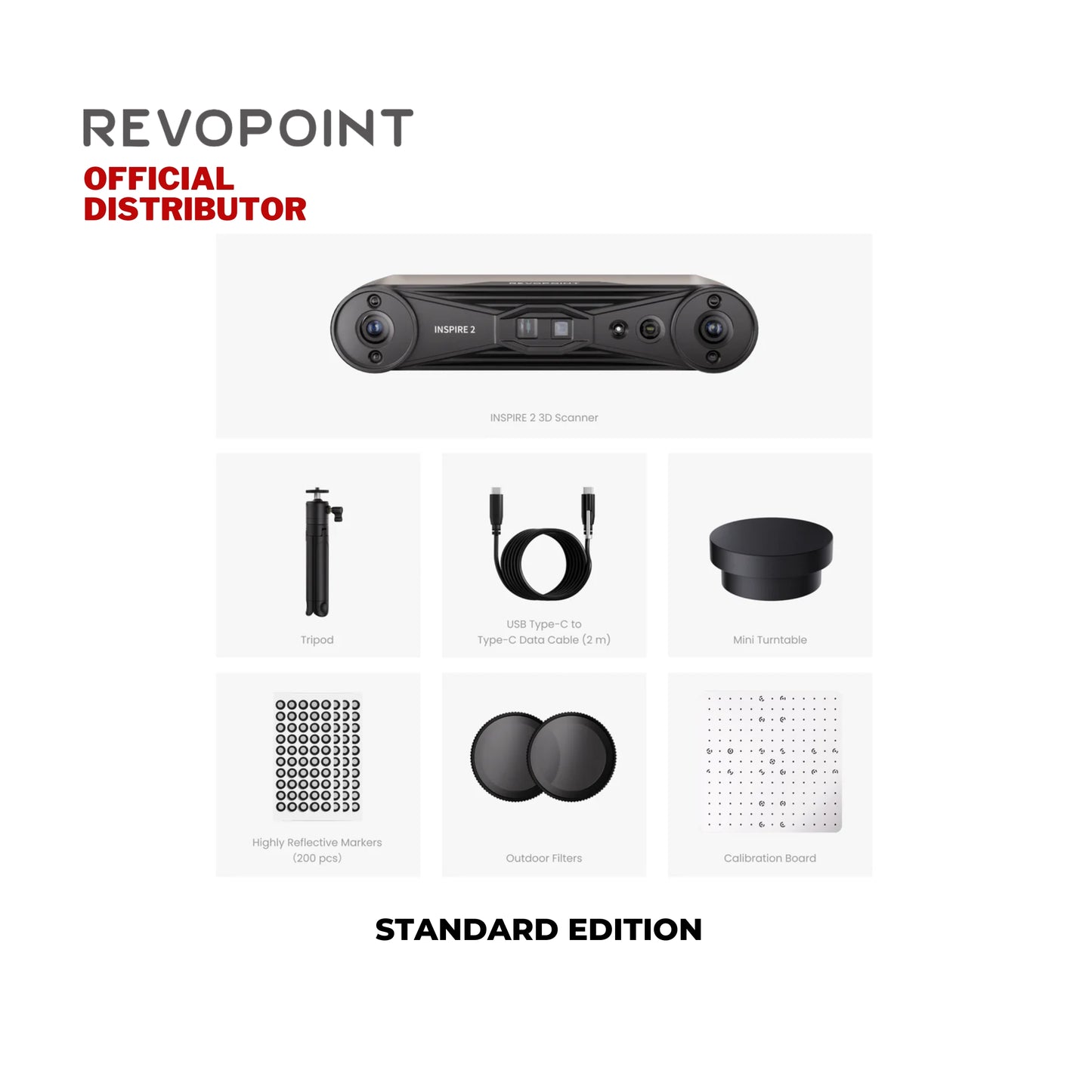 Revopoint INSPIRE 2 Laser Scanner
