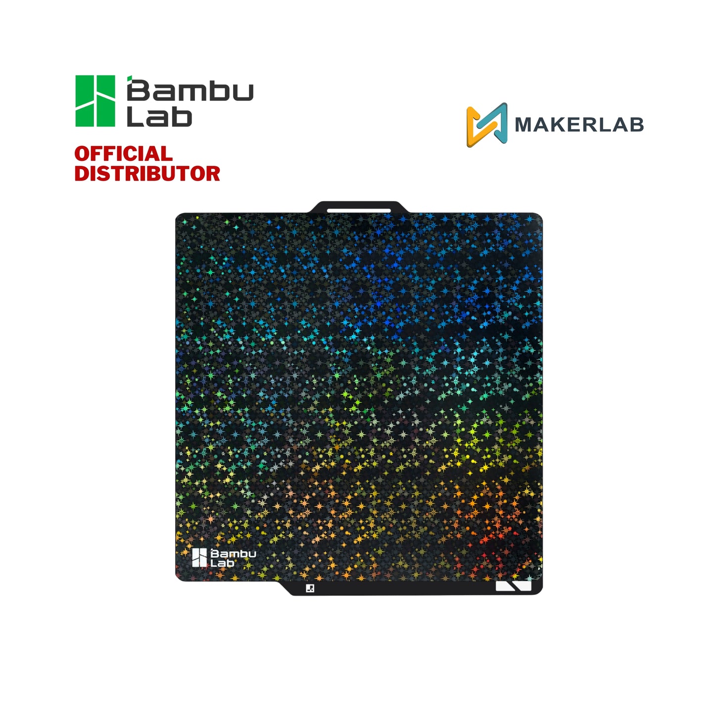 Bambu Lab 3D Effect Sheet Plate 256x256mm for A1, P1, and X1 Series