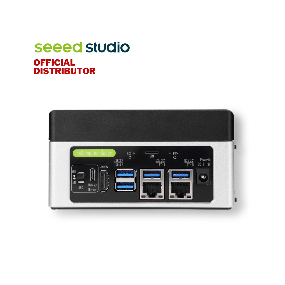 Seeed reComputer Super J3010 - Advanced Edge AI Computer with NVIDIA® Jetson™ Orin™ Nano 4GB